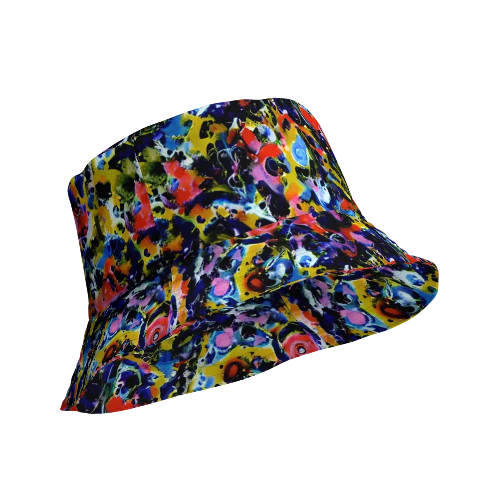 Vivid Disorder on Reversible Bucket Hat — Product details Outside