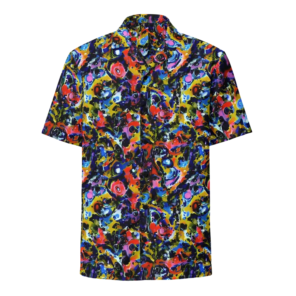 Vivid Disorder on Button Shirt — Front