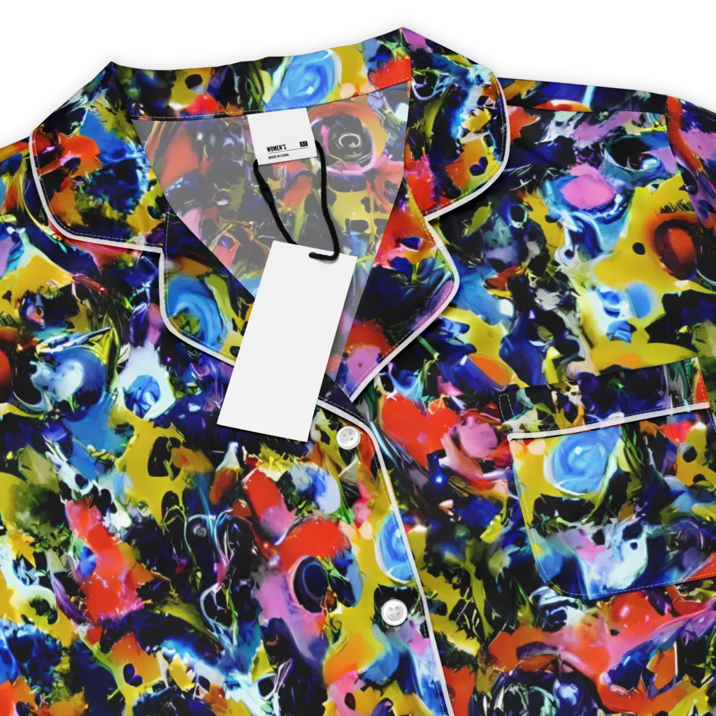Vivid Disorder on Women's Short Sleeve Pajama Top — Product details