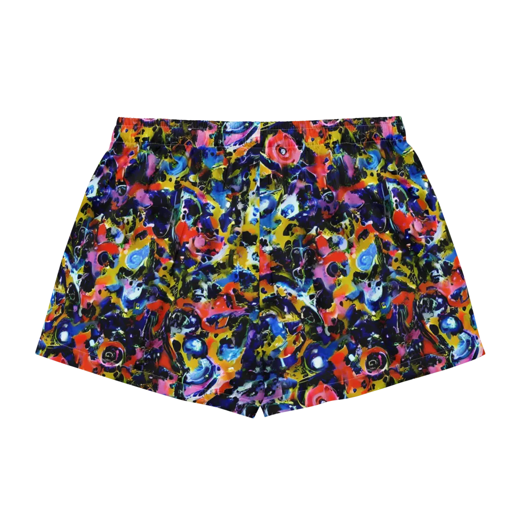 Vivid Disorder on Women's Pajama Shorts — Back