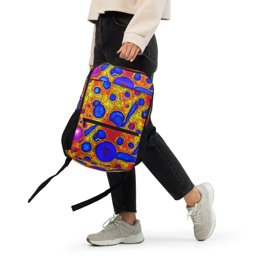 Cobalt Lava on Utility Backpack — Front