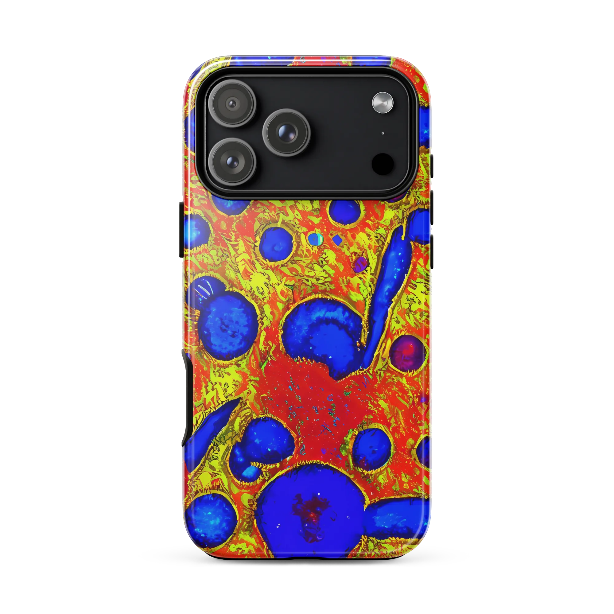 Cobalt Lava on Tough Case for iPhone® — Front