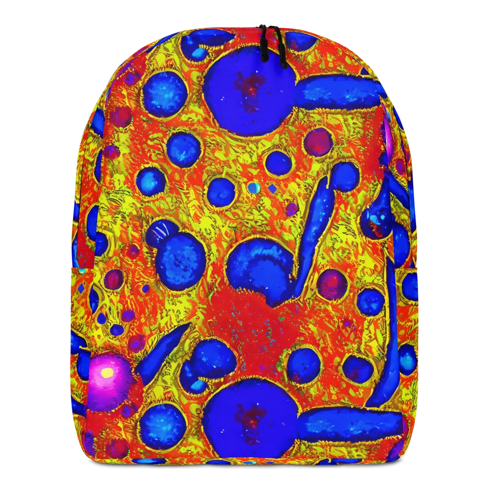 Cobalt Lava on Minimalist Backpack — Front