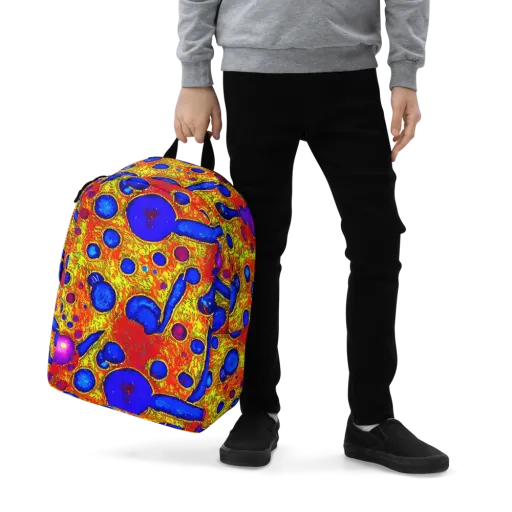 Cobalt Lava on a Minimalist Backpack