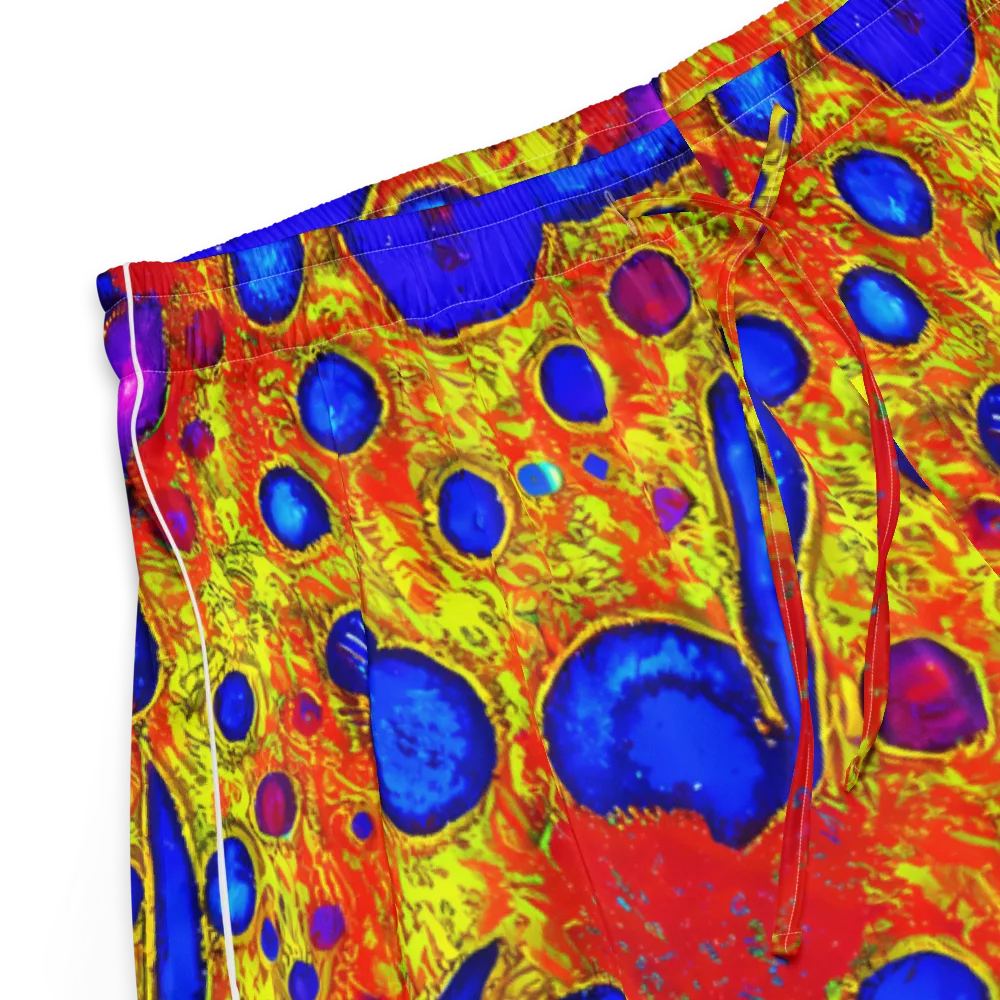 Cobalt Lava on Women's Pajama Shorts — Product details