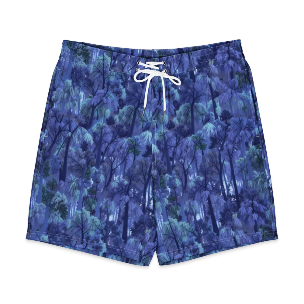 Moonlit Canopy on Men's Board Shorts — Front
