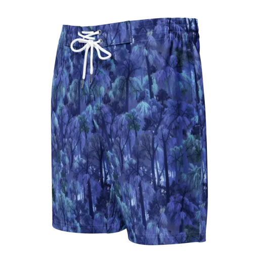 Moonlit Canopy on a Men's Board Shorts