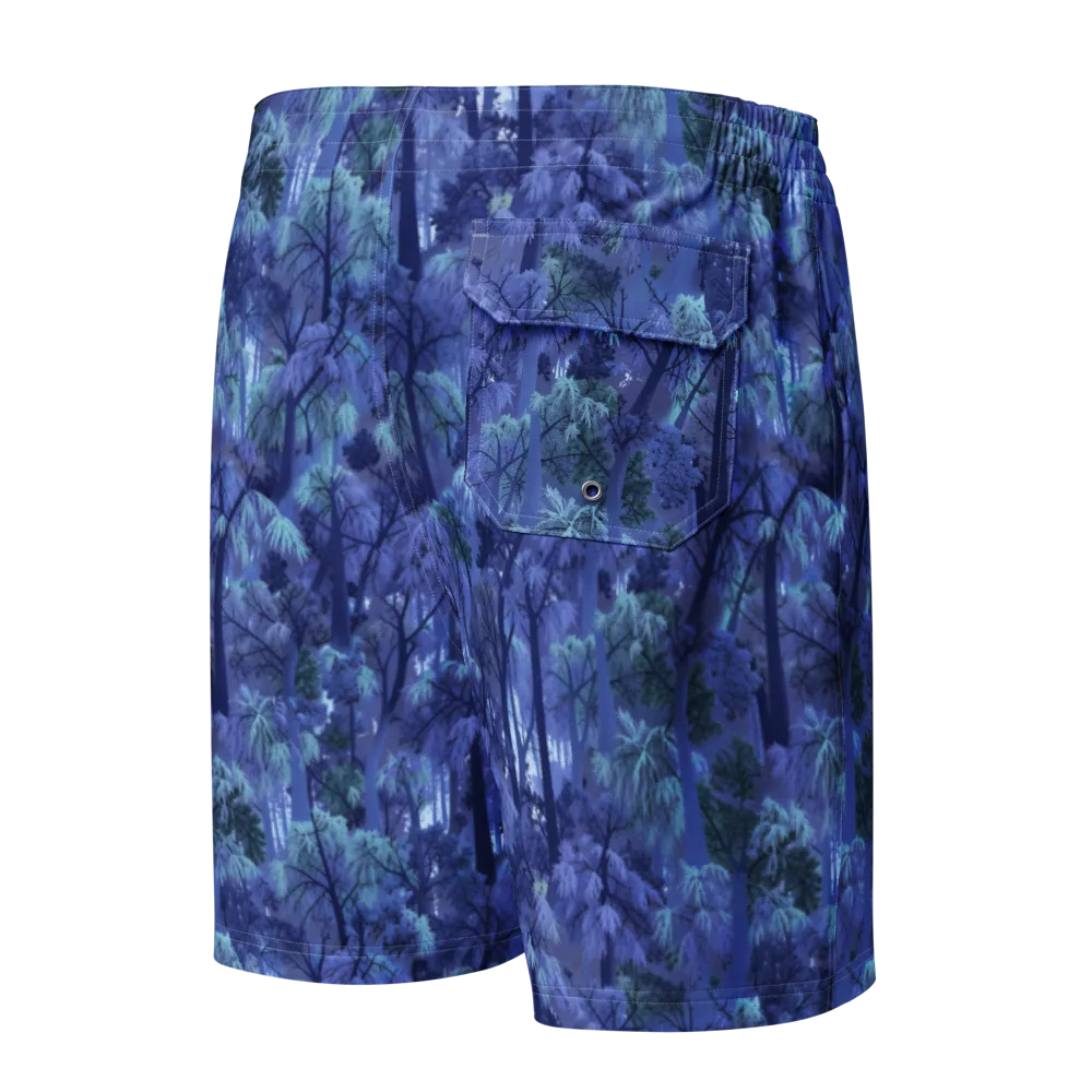 Moonlit Canopy on Men's Board Shorts — Back