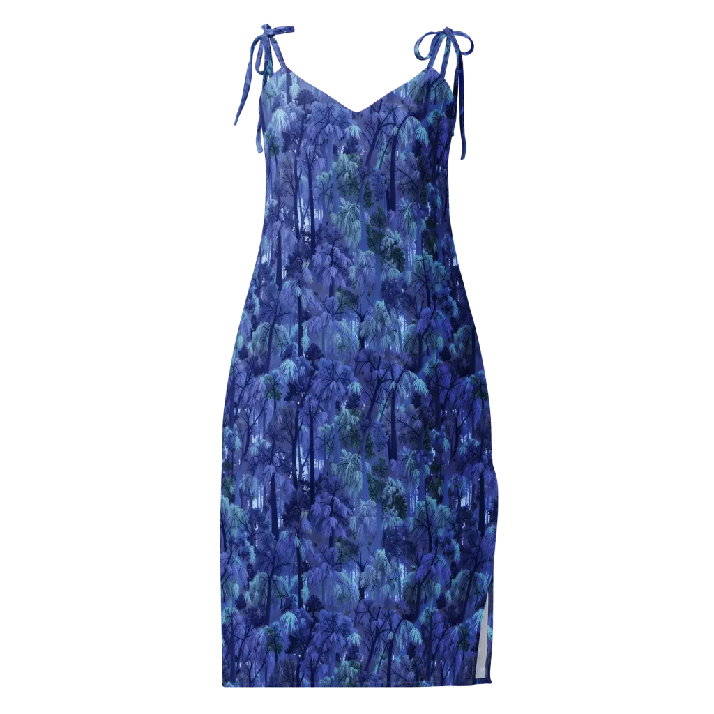 Moonlit Canopy on Slip Dress — Front