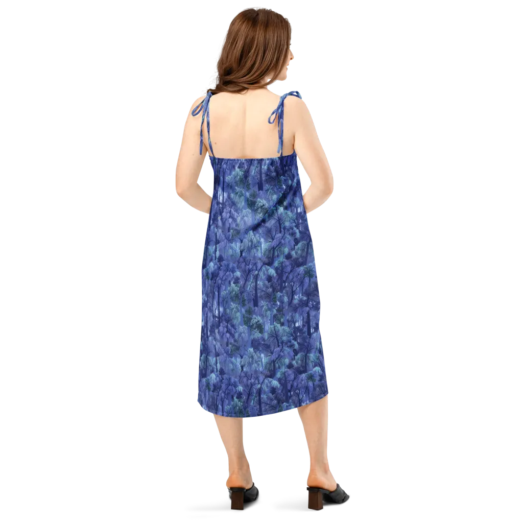 Moonlit Canopy on Slip Dress — Back