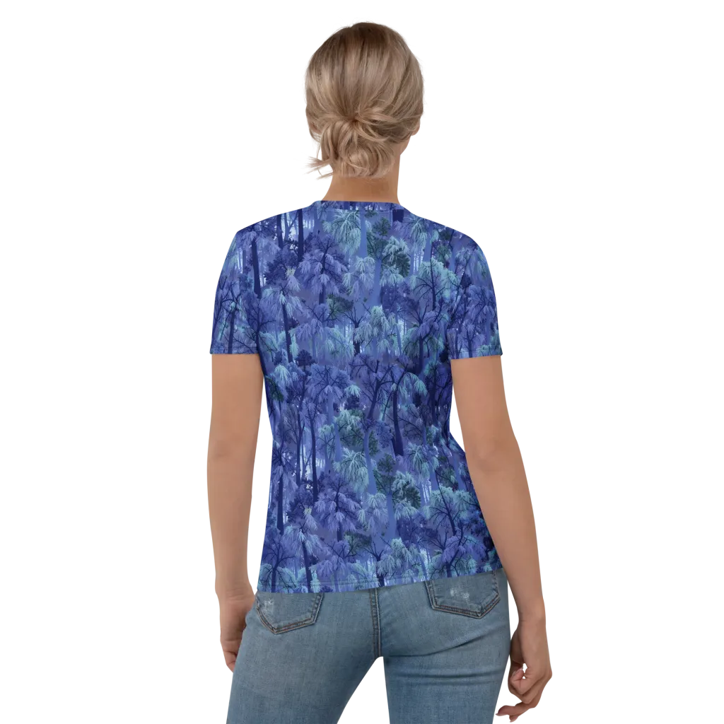 Moonlit Canopy on Women's Crew Neck T-Shirt — Back
