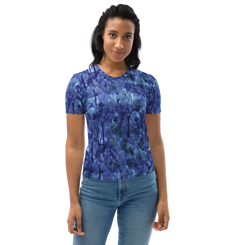 Moonlit Canopy on Women's Crew Neck T-Shirt — Front