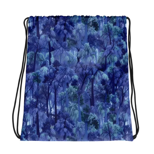 Moonlit Canopy on a Drawstring Bag