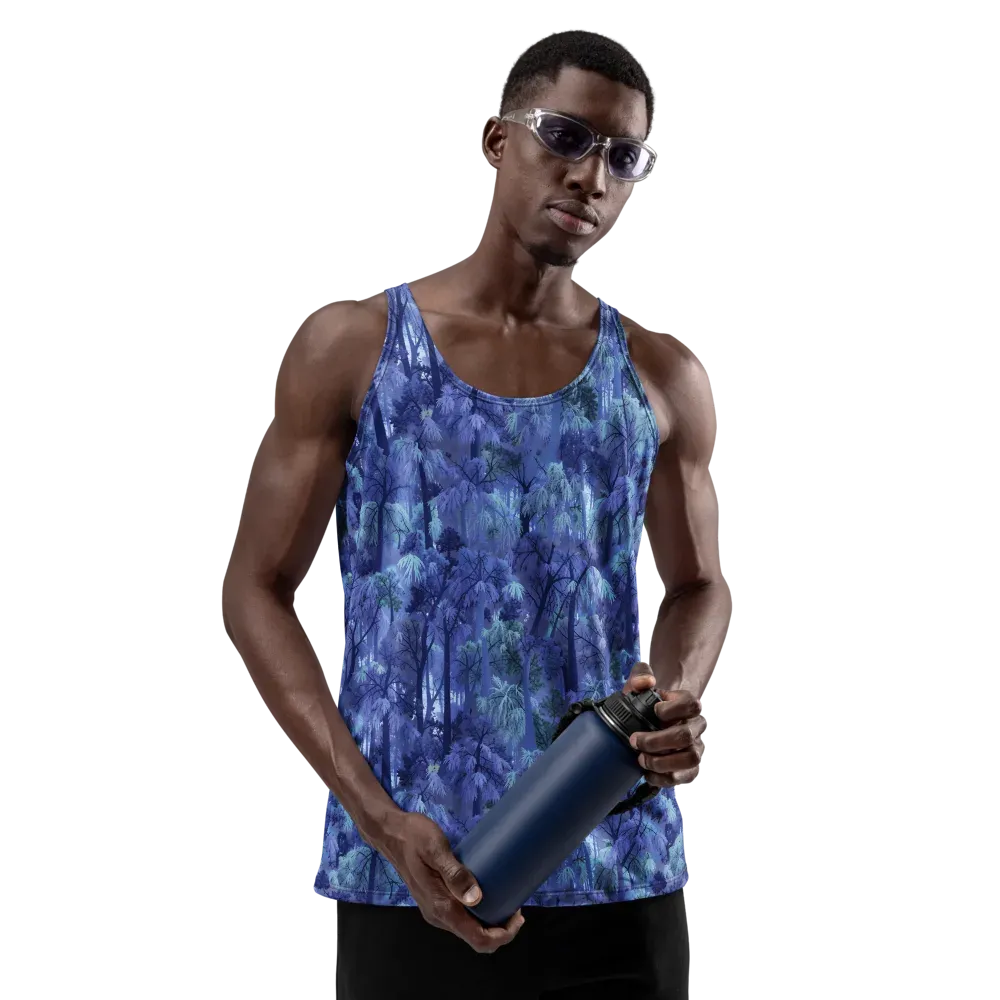 Moonlit Canopy on Men's Tank Top — Front