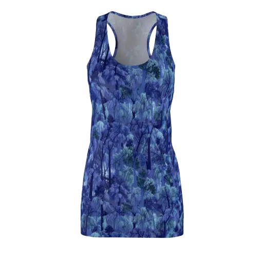 Moonlit Canopy on a Racerback Dress