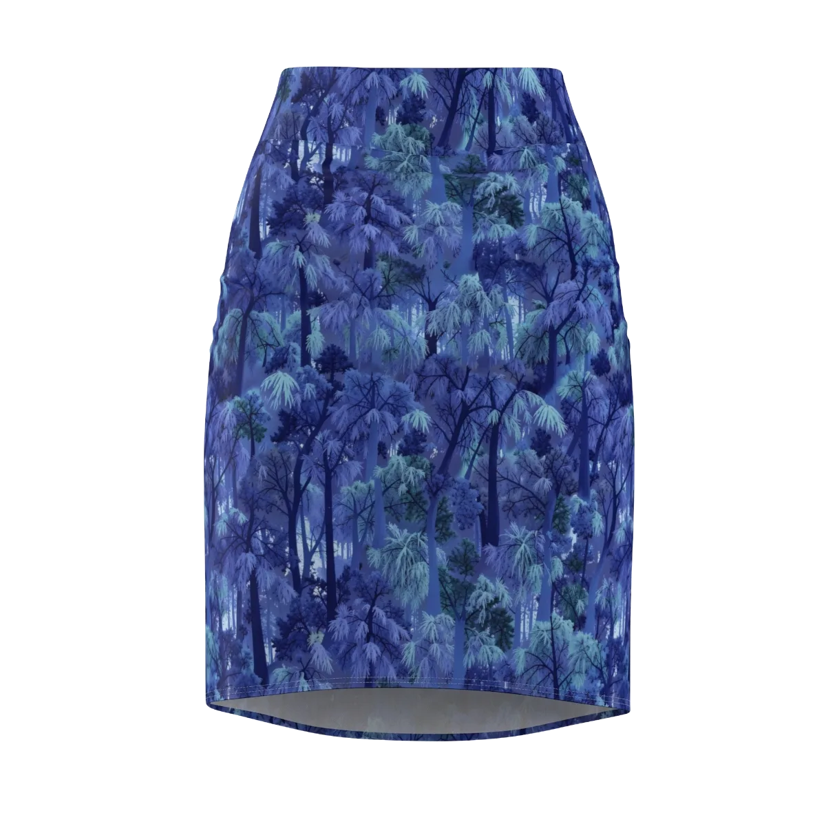 Moonlit Canopy on Pencil Skirt — Front