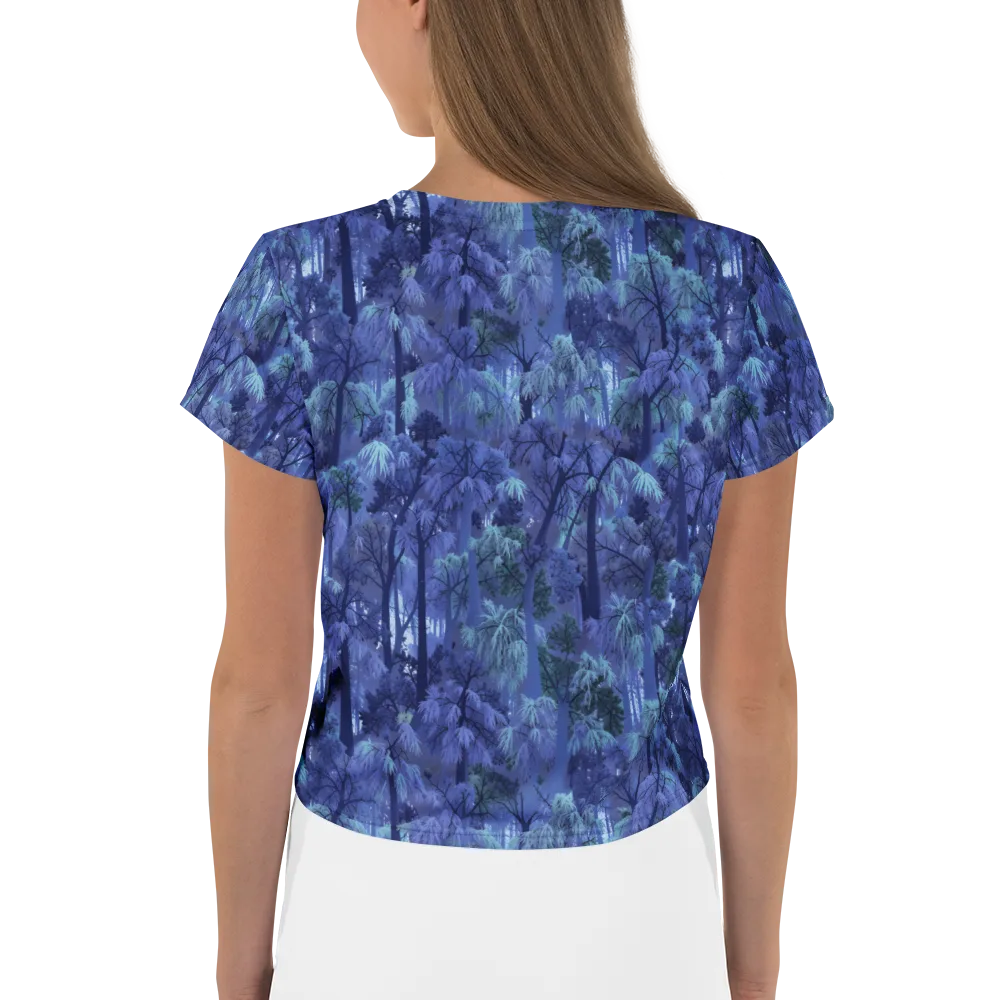 Moonlit Canopy on Crop Tee — Back