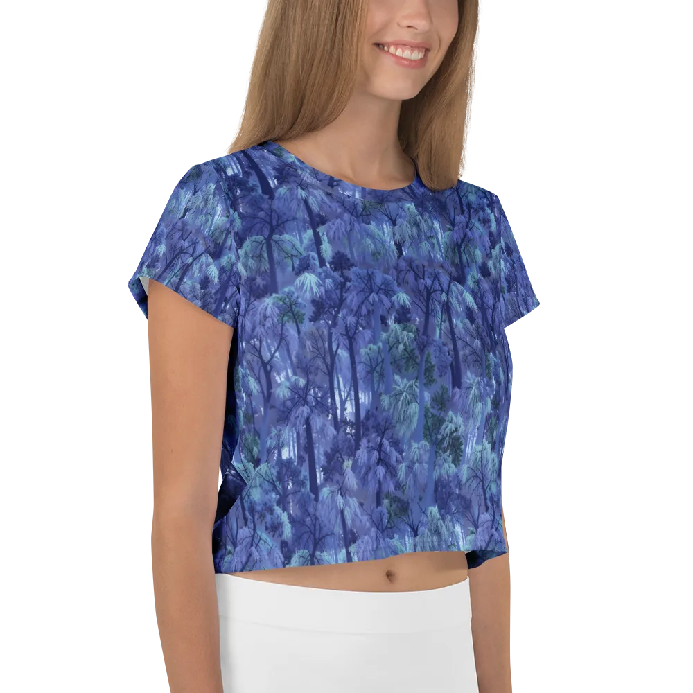 Moonlit Canopy on Crop Tee — Right