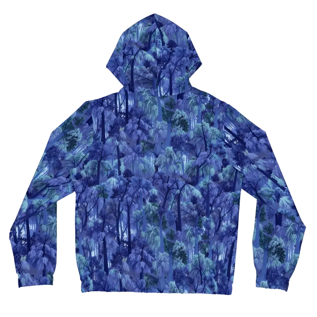 Moonlit Canopy on Women's Full-Zip Hoodie — Back