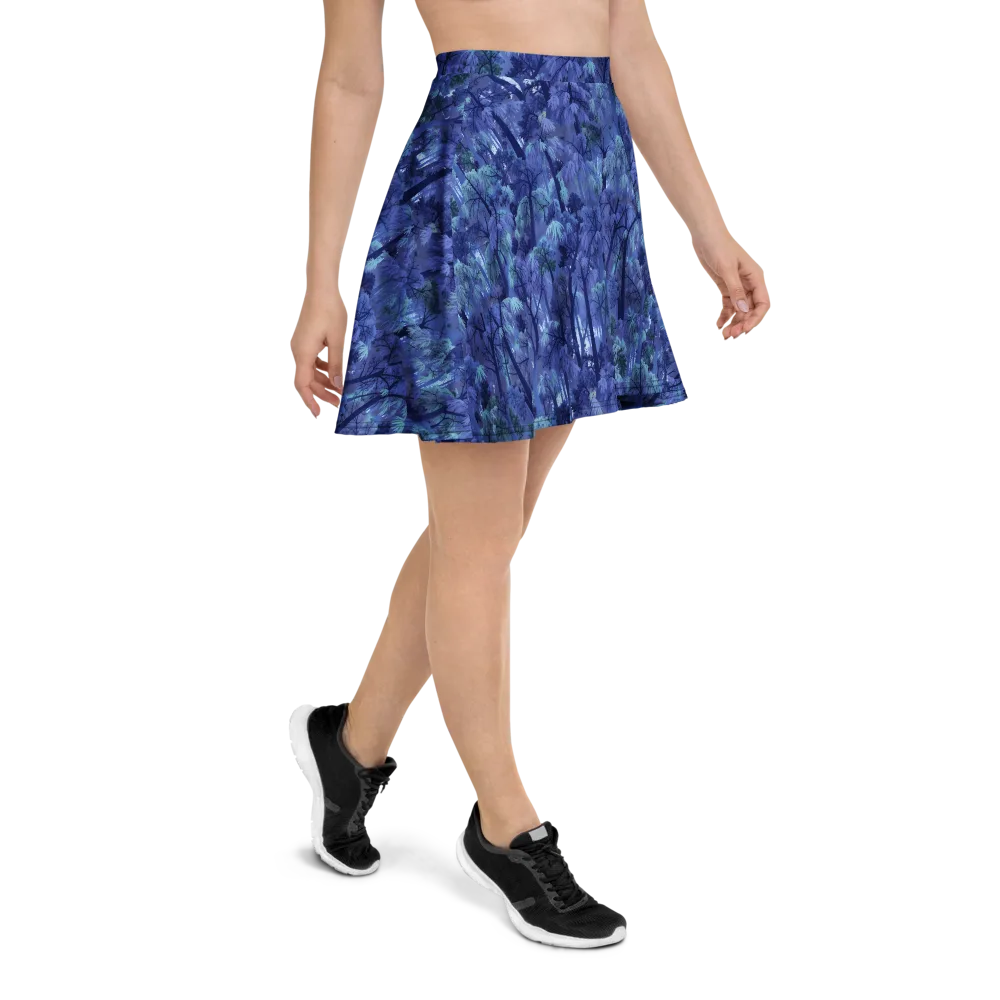 Moonlit Canopy on Skater Skirt — Right