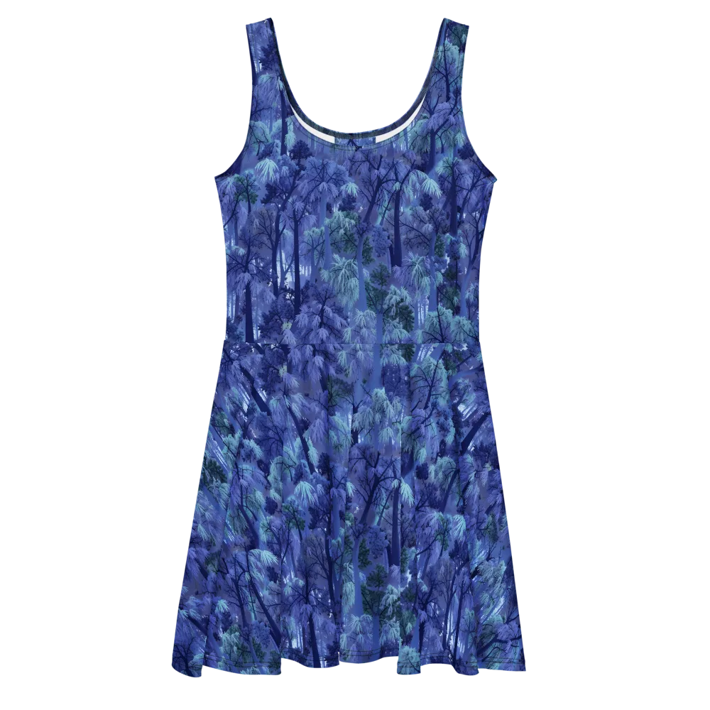 Moonlit Canopy on Skater Dress — Front