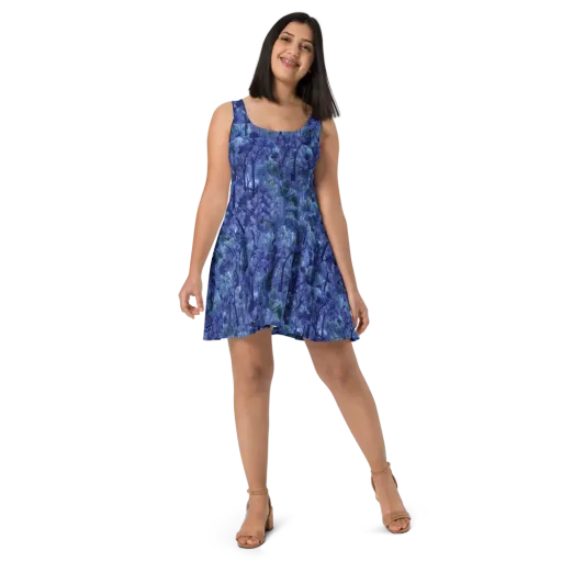 Moonlit Canopy on a Skater Dress