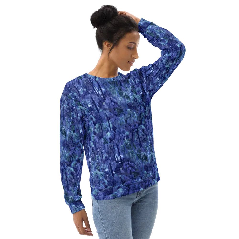 Moonlit Canopy on Sweatshirt — Right Front