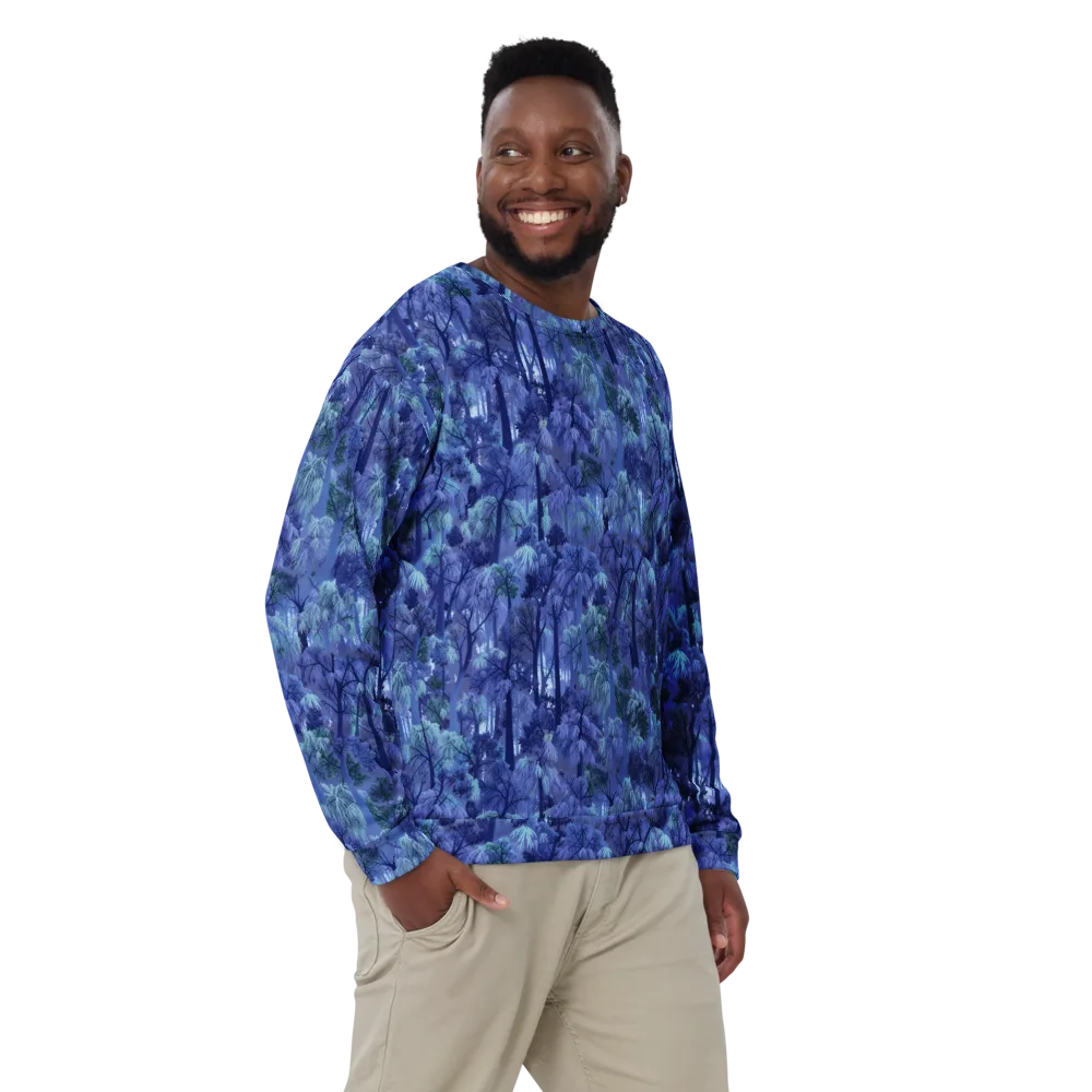 Moonlit Canopy on Sweatshirt — Front