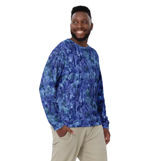 Moonlit Canopy on a Sweatshirt