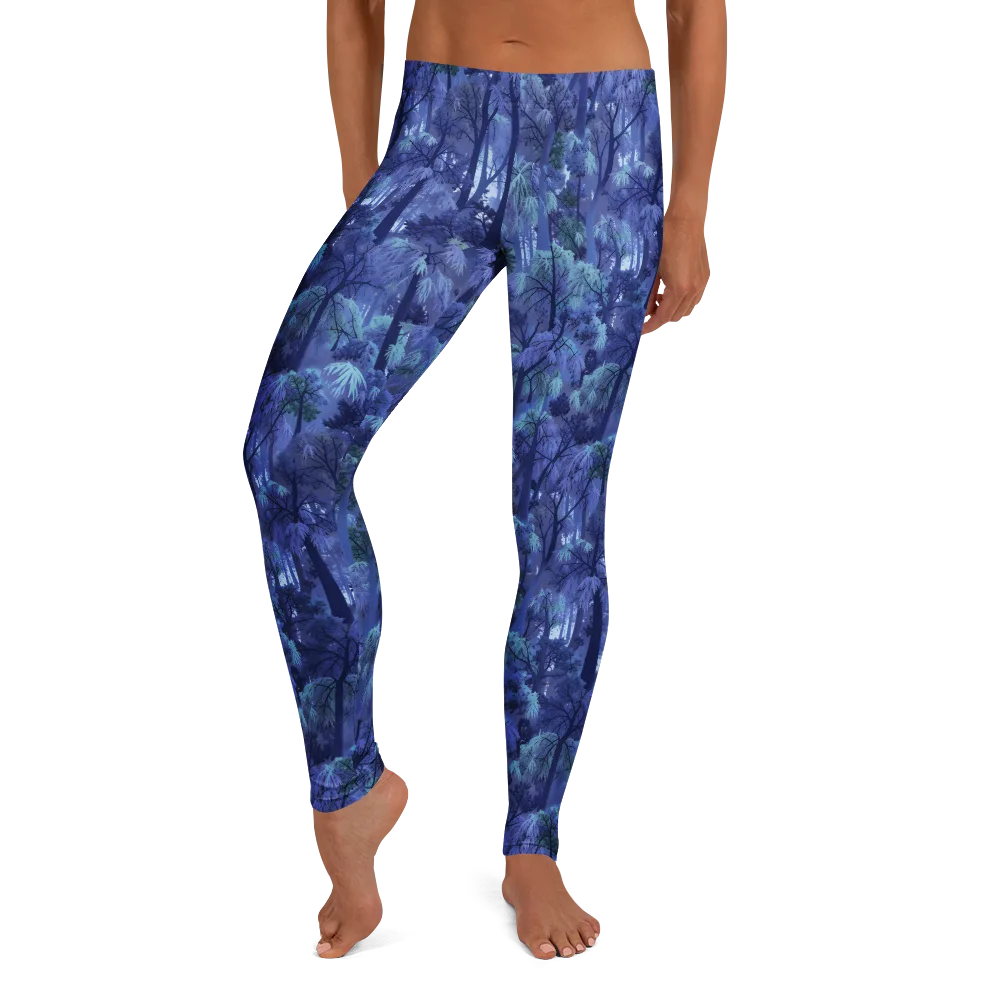 Moonlit Canopy on Leggings — Front