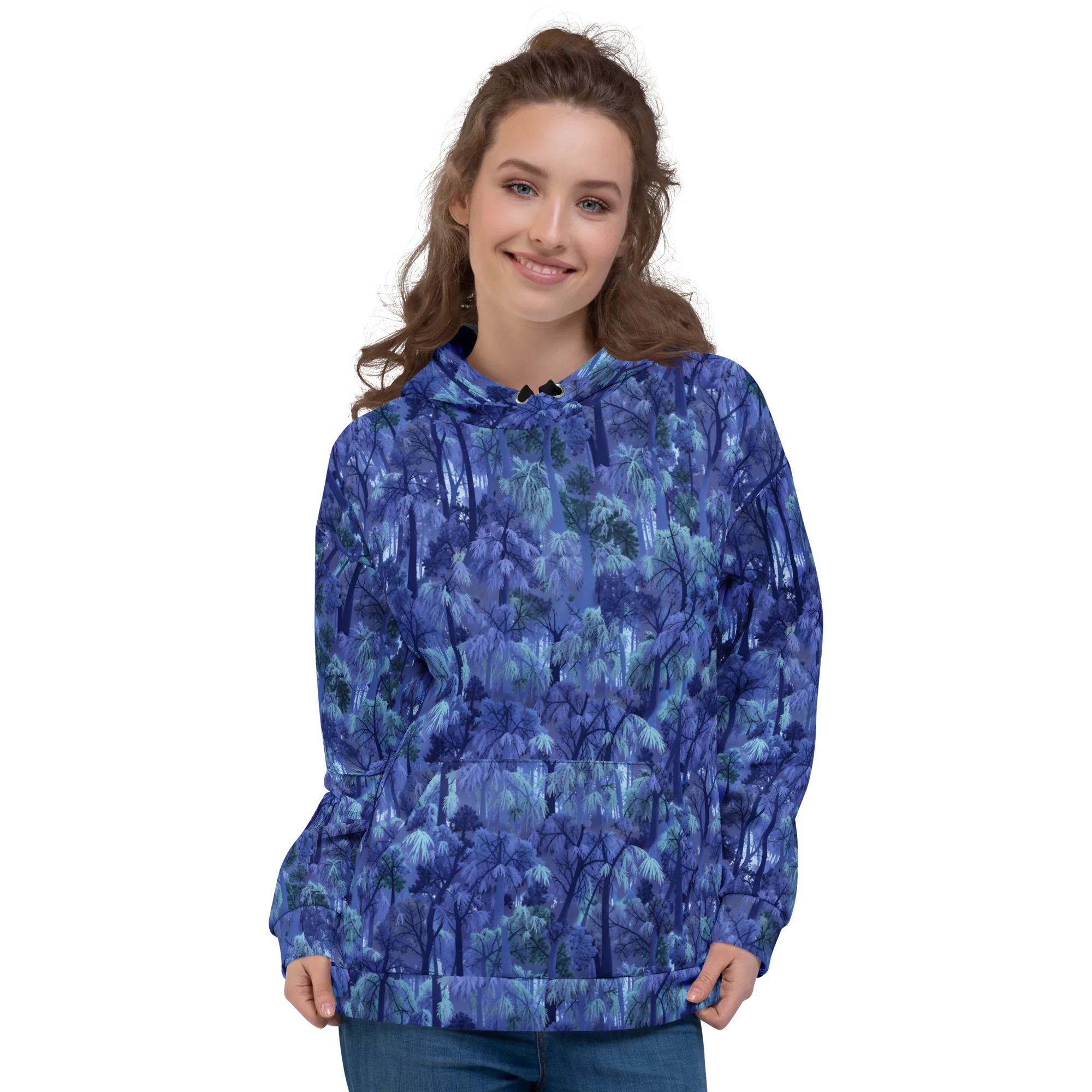 Moonlit Canopy on Hoodie — Front