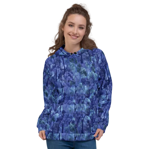 Moonlit Canopy on a Hoodie