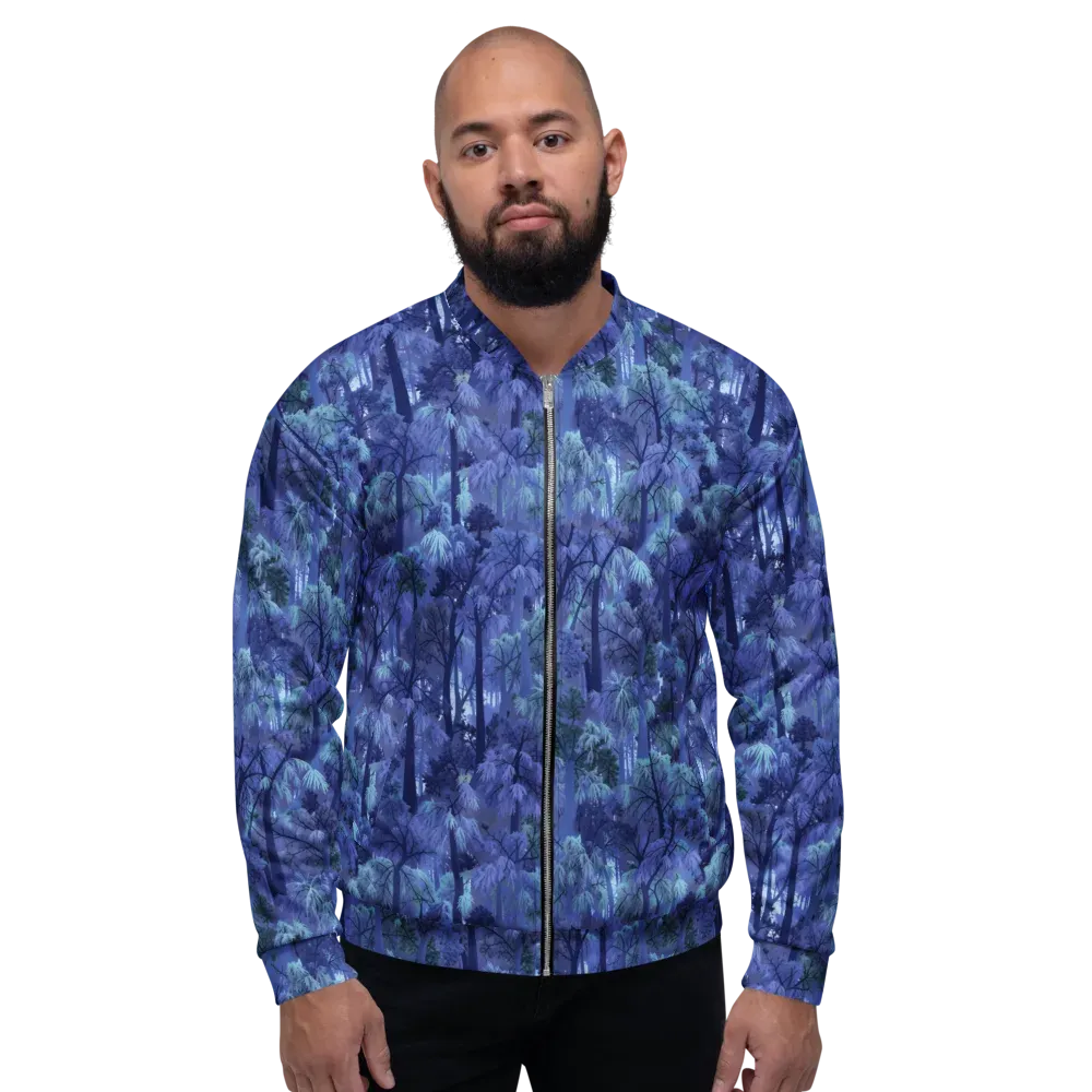 Moonlit Canopy on Bomber Jacket — Front