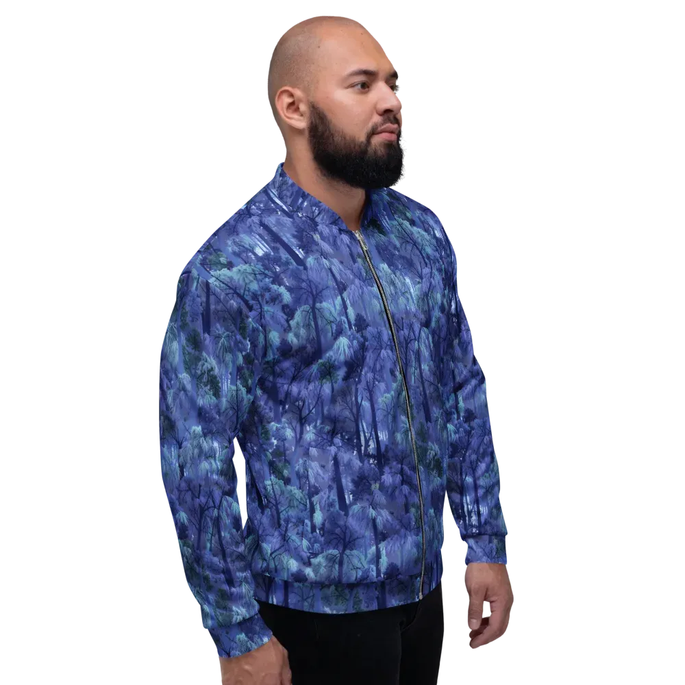 Moonlit Canopy on Bomber Jacket — Right