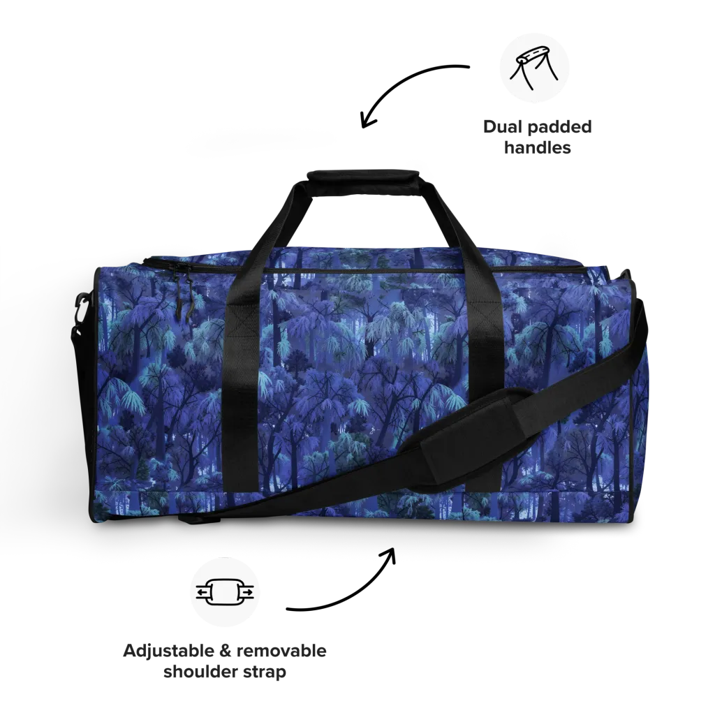 Moonlit Canopy on Duffle Bag — Front