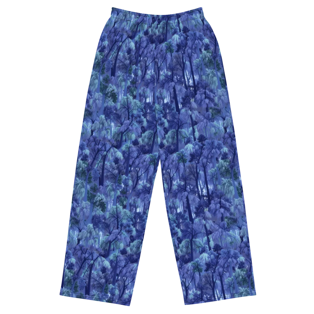 Moonlit Canopy on Wide-Leg Pants — Front