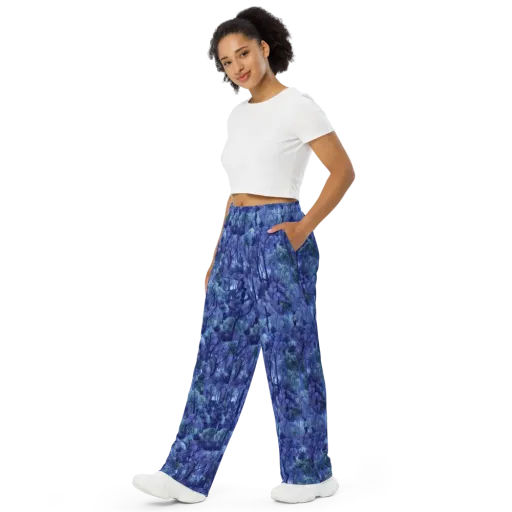 Moonlit Canopy on a Wide-Leg Pants