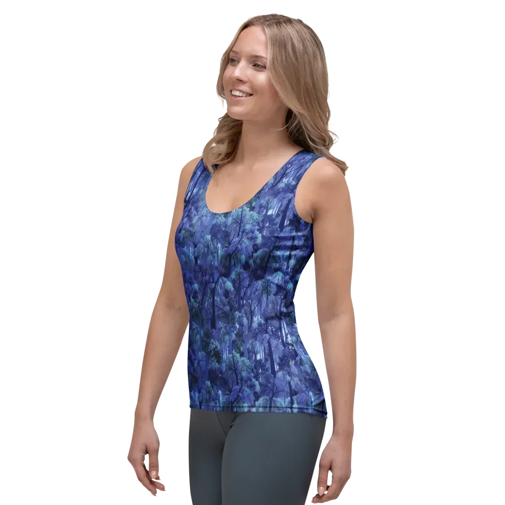 Moonlit Canopy on Women's Tank Top — Left Front
