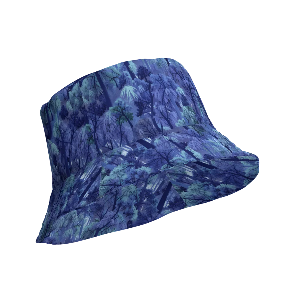 Moonlit Canopy on Reversible Bucket Hat — Product details Outside