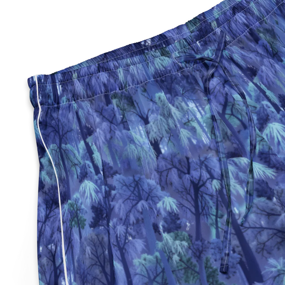 Moonlit Canopy on Women's Pajama Shorts — Product details