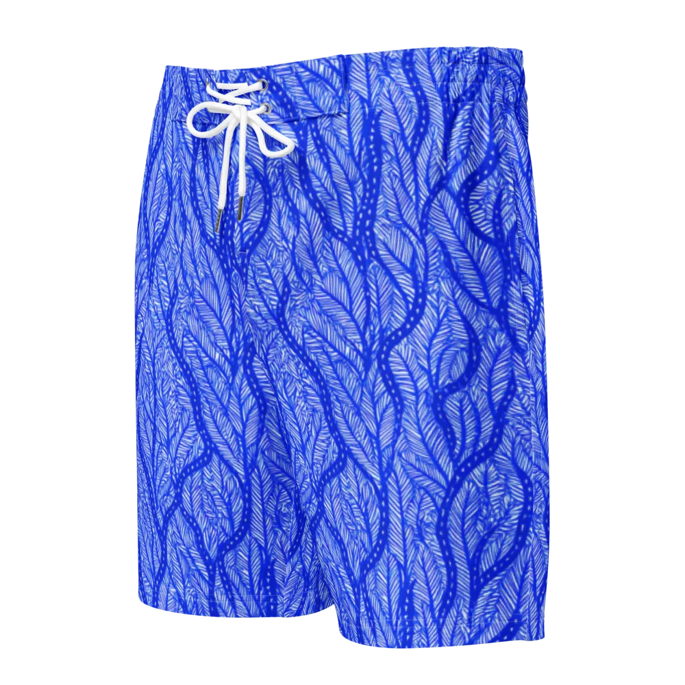 Bluevine Reverie on Men's Board Shorts — Front