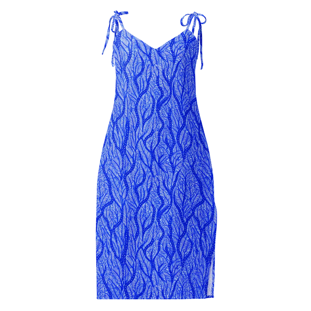 Bluevine Reverie on Slip Dress — Front