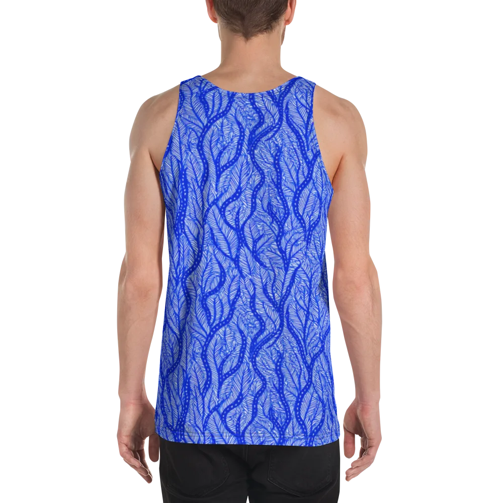 Bluevine Reverie on Men's Tank Top — Back