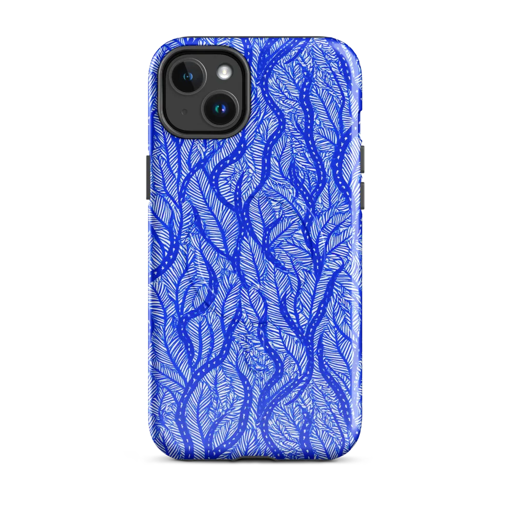 Bluevine Reverie on MagSafe Tough Case for iPhone® — Front