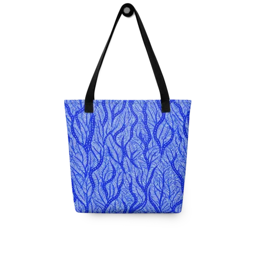 Bluevine Reverie on a Tote Bag