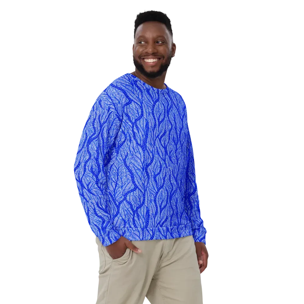 Bluevine Reverie on Sweatshirt — Front