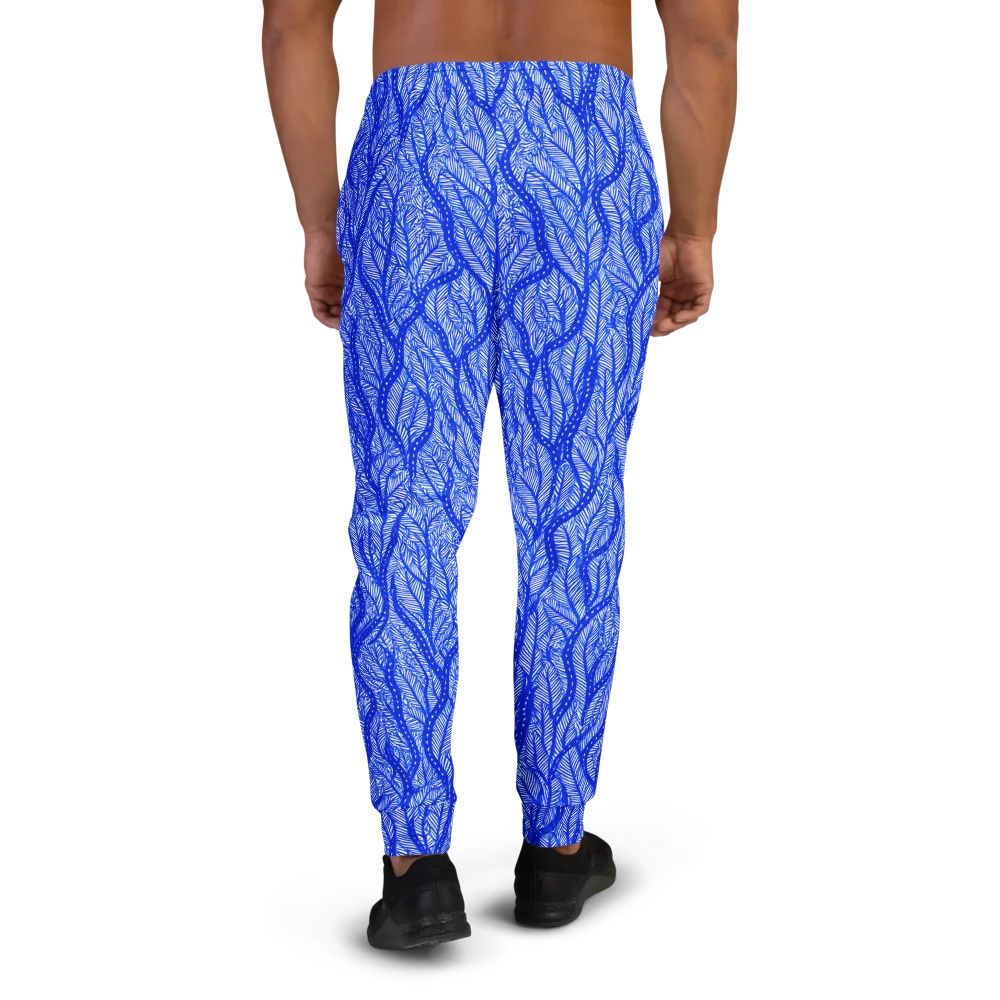 Bluevine Reverie on Men's Joggers — Back