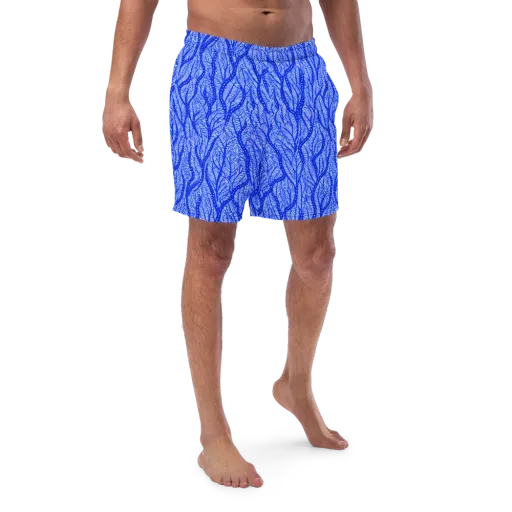 Bluevine Reverie on a Swim Trunks