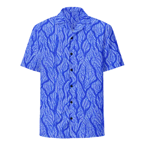 Bluevine Reverie on a Button Shirt