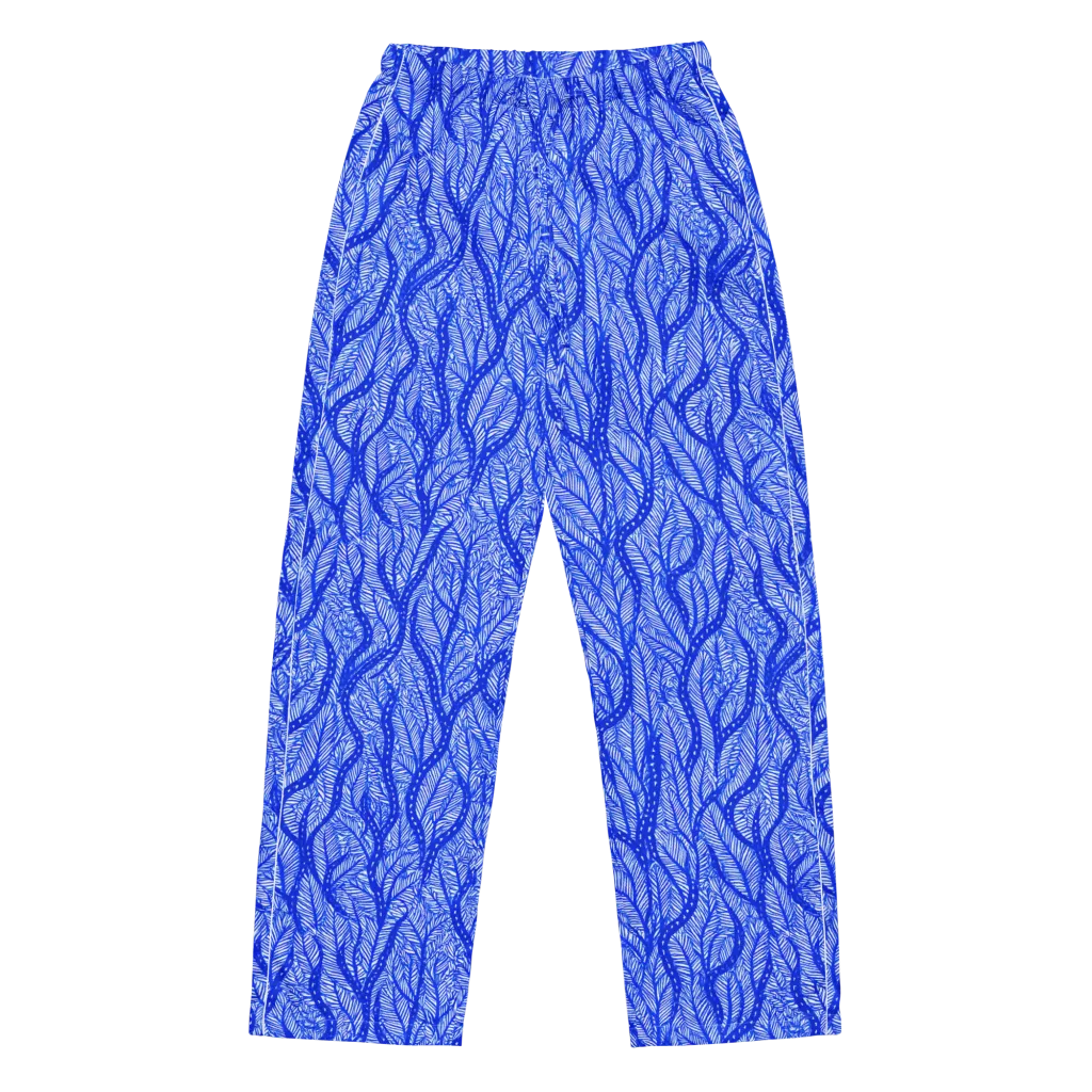 Bluevine Reverie on Women's Pajama Pants — Front
